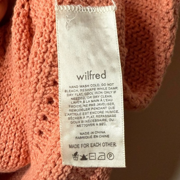 ARITZIA Sunset Halter Knit Bodycon Mini Dress in Salmon Coral - Picture 5 of 6